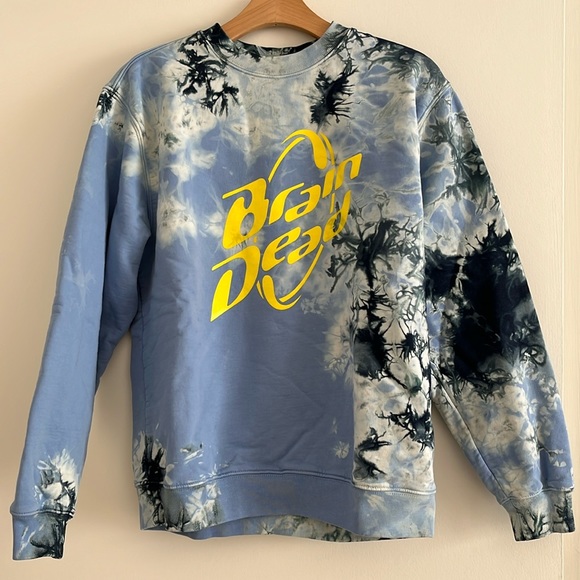 Brain Dead Tops - Braindead Crewneck Sweatshirt